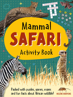 cover image of Mammal Safari Activity Book